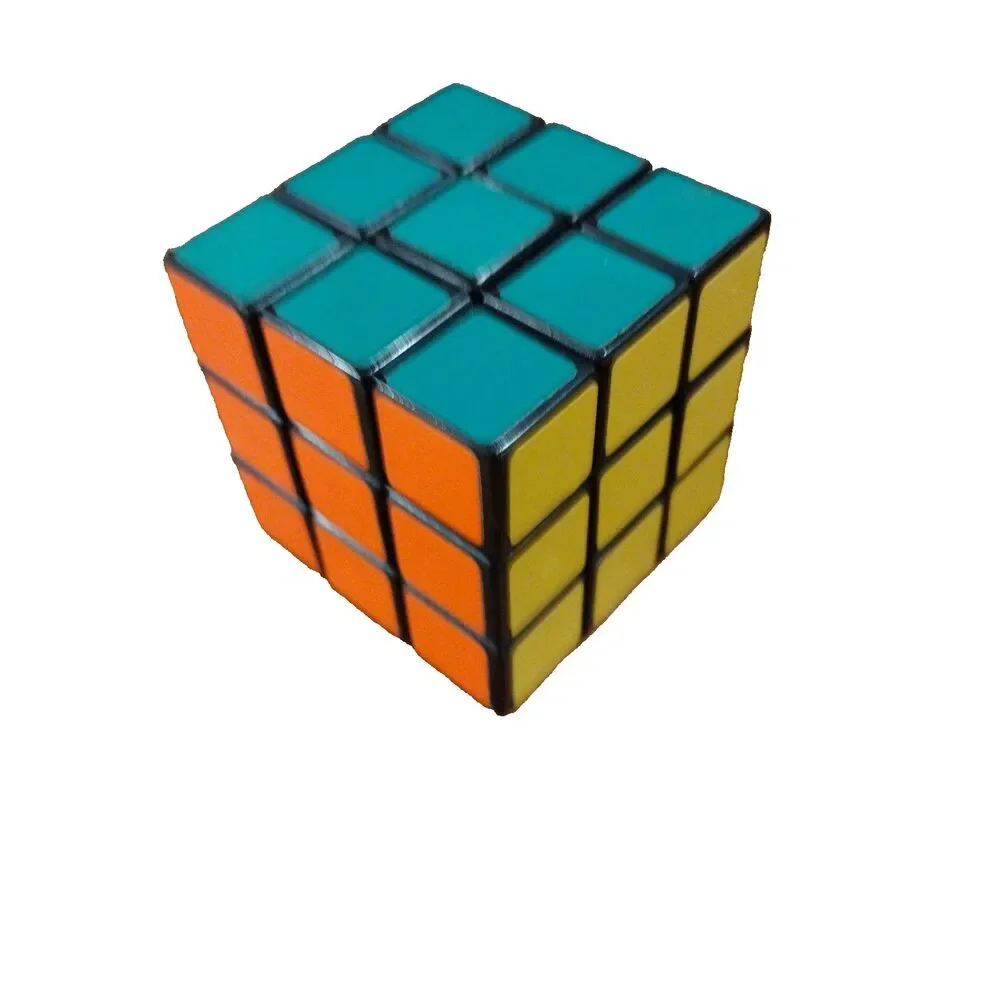 Chadwick Miller Cube Puzzle 95205 VTG 1984 Twist Color-Match 3x3x3 w/Box Taiwan